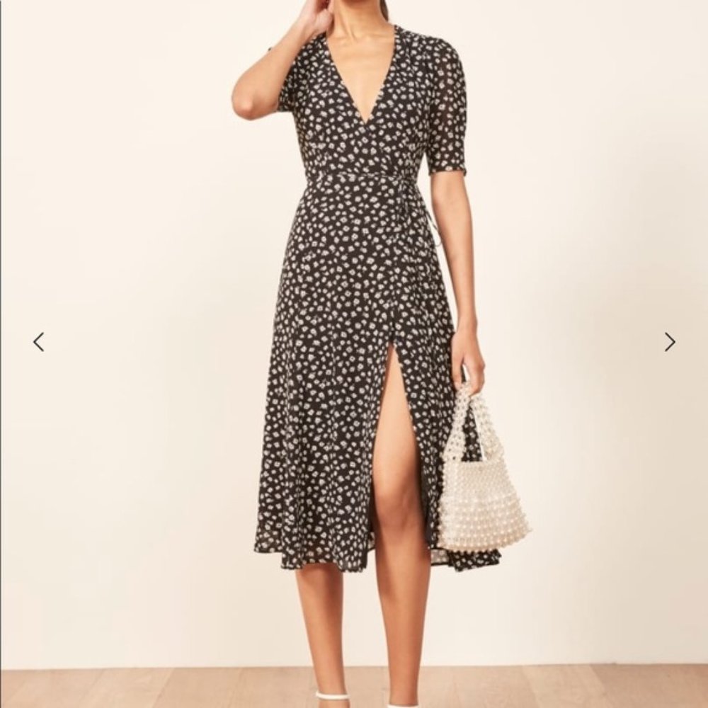 FINAL SALE Reformation Mona Wrap Dress